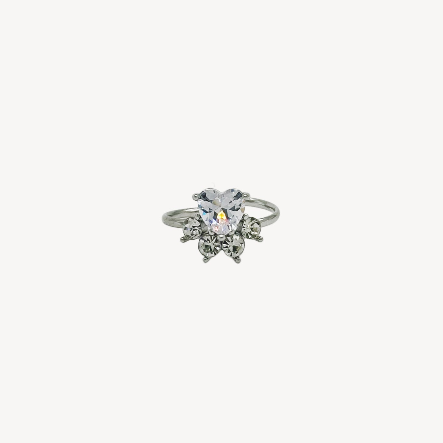 Adjustable CAMPANELLA Ring with Bell Pendant