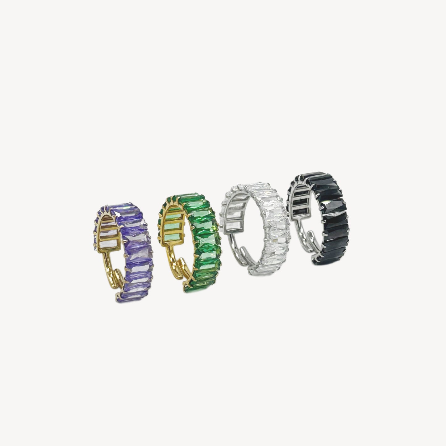 Anello LUCE con Zirconi Splendenti - VARIANTI