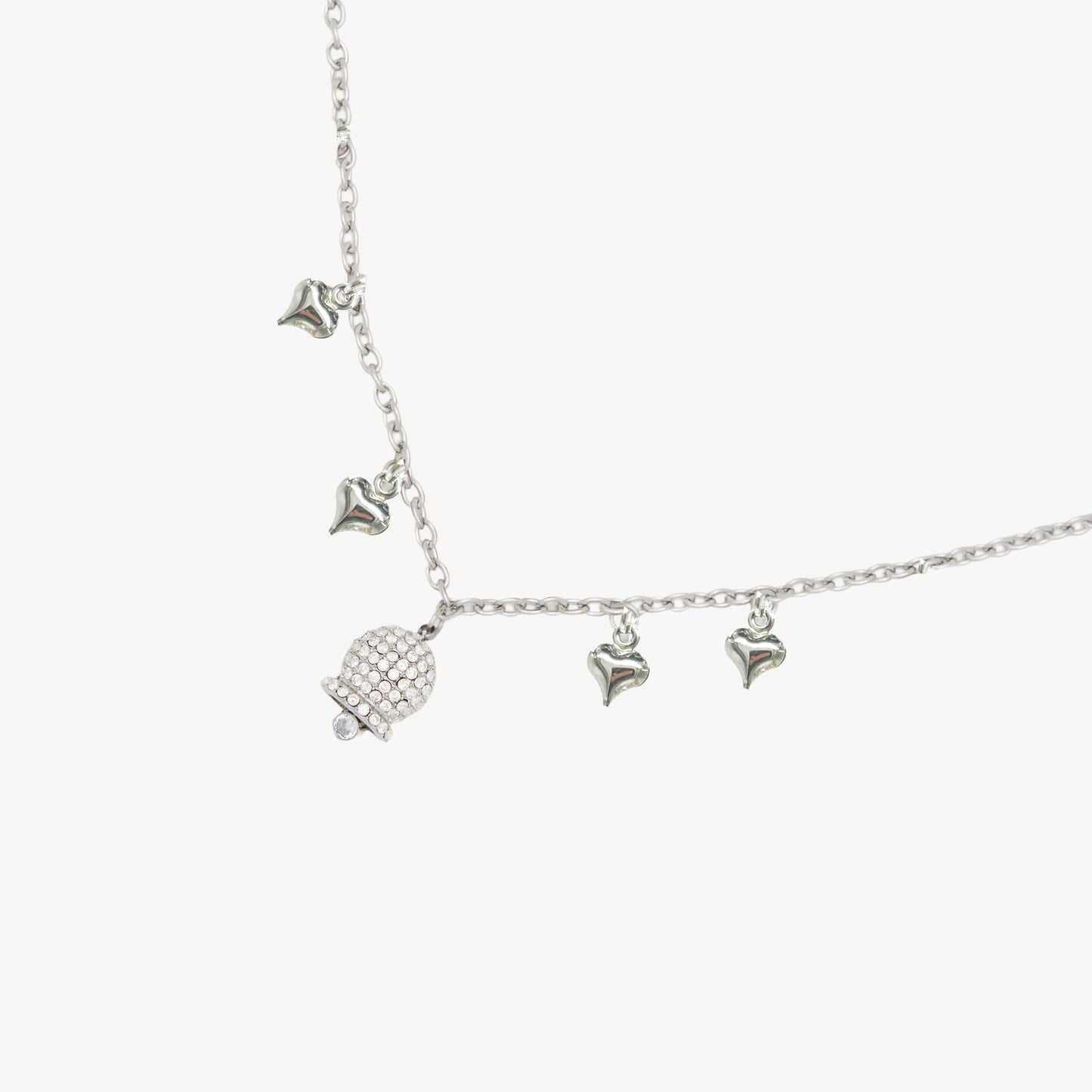 CAMPANELLA Bracelet with Bell Pendant, Zirconia and Bells