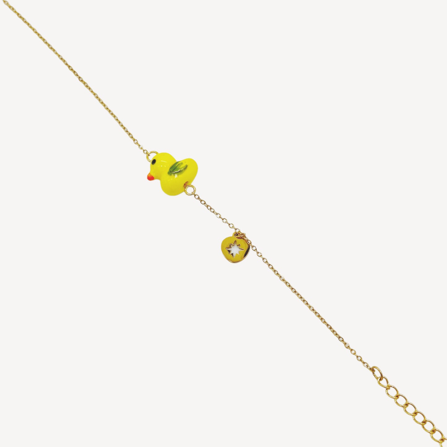 Bracciale PAPERELLA con Pendente a Paperella Giallo