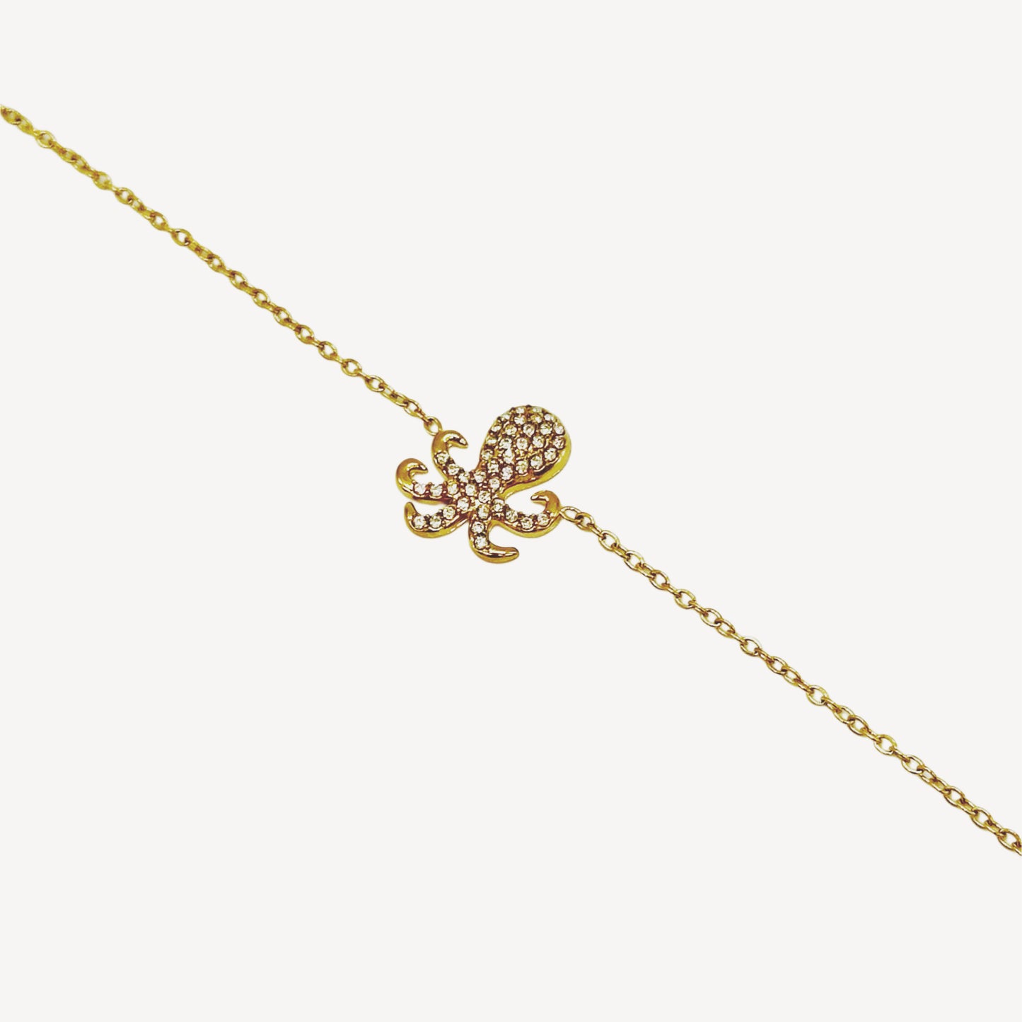 Bracciale POLIPO con Polipetto e Zirconi Splendenti