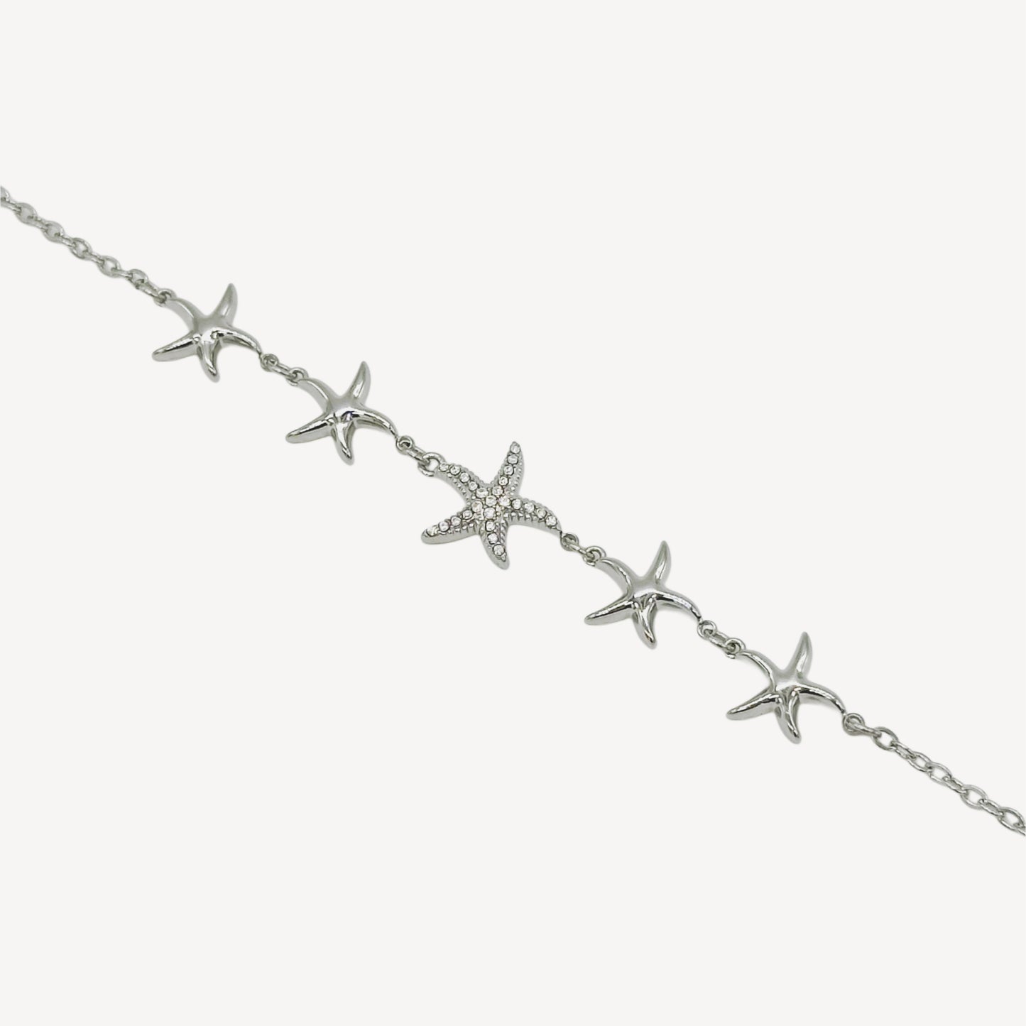 Bracciale STELLA con Stelle Marine e Zirconi Splendenti