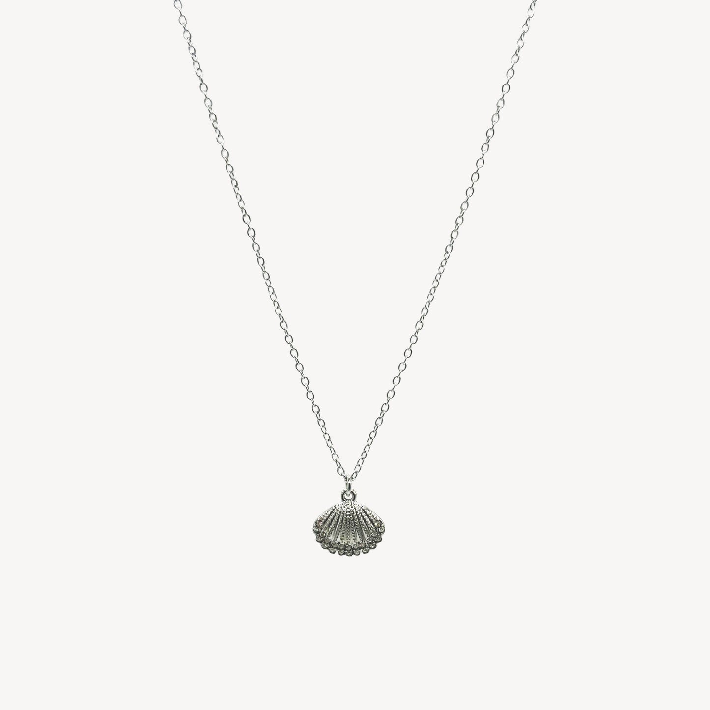 Collana CONCHIGLIA con Pendente e Zirconi Splendenti
