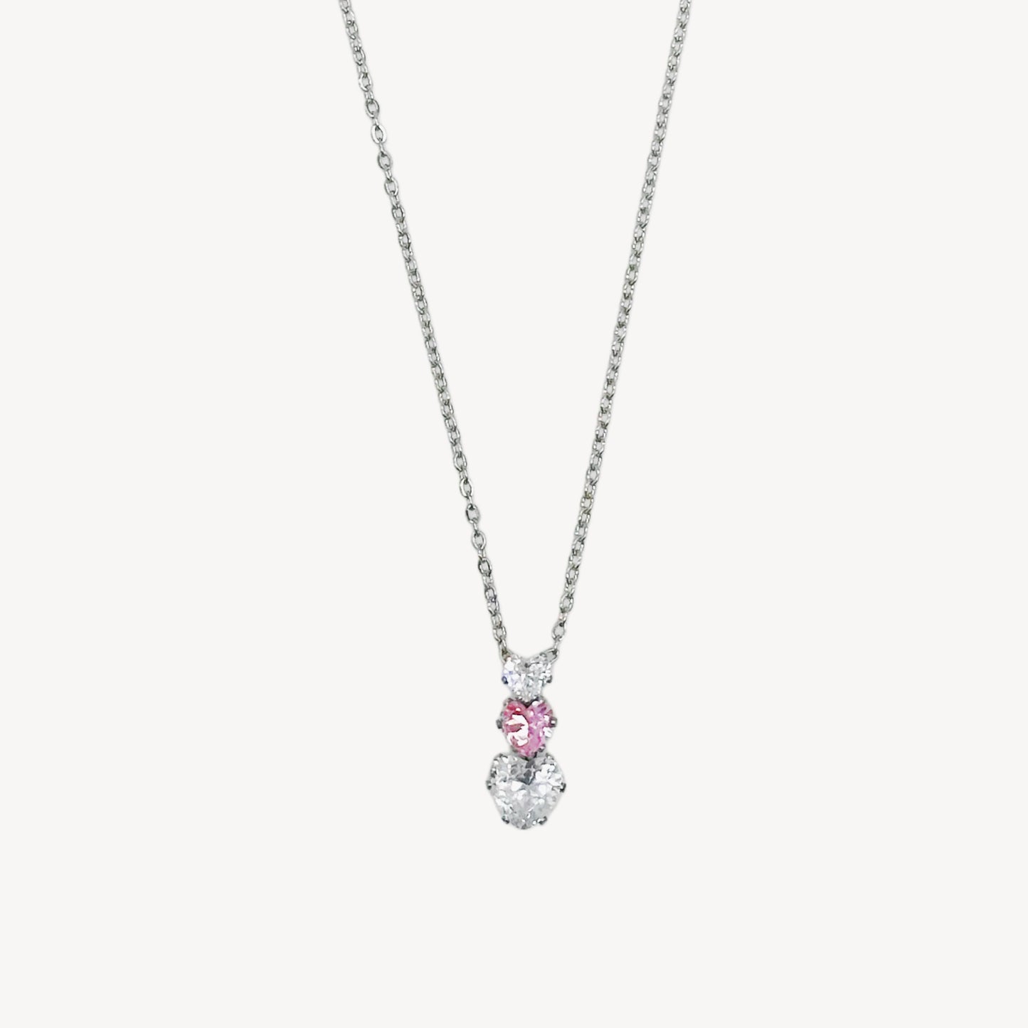 MINNIE Necklace with Mickey Mouse Pendant and Rhinestones