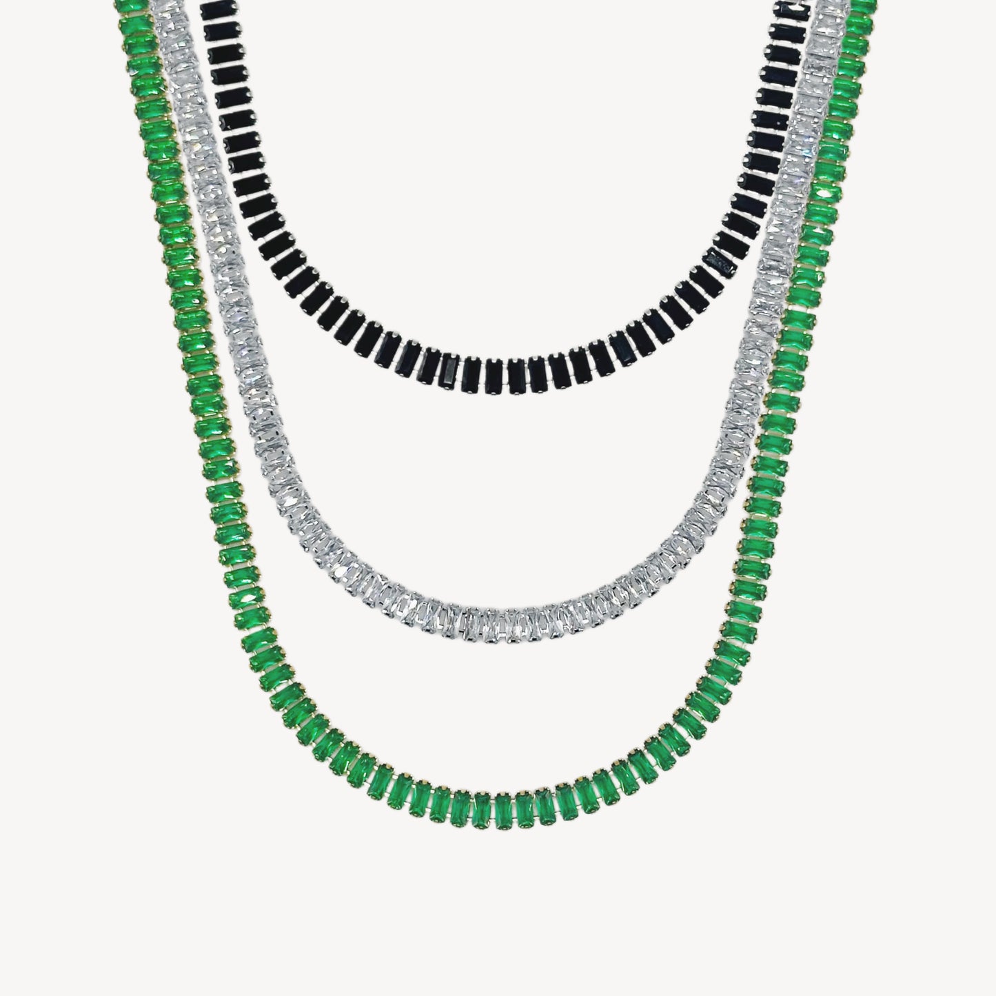 Collana LUCE con Zirconi Splendenti - VARIANTI