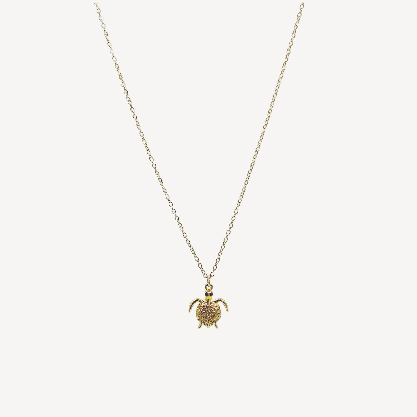 Collana TARTARUGA con Pendente e Zirconi Splendenti