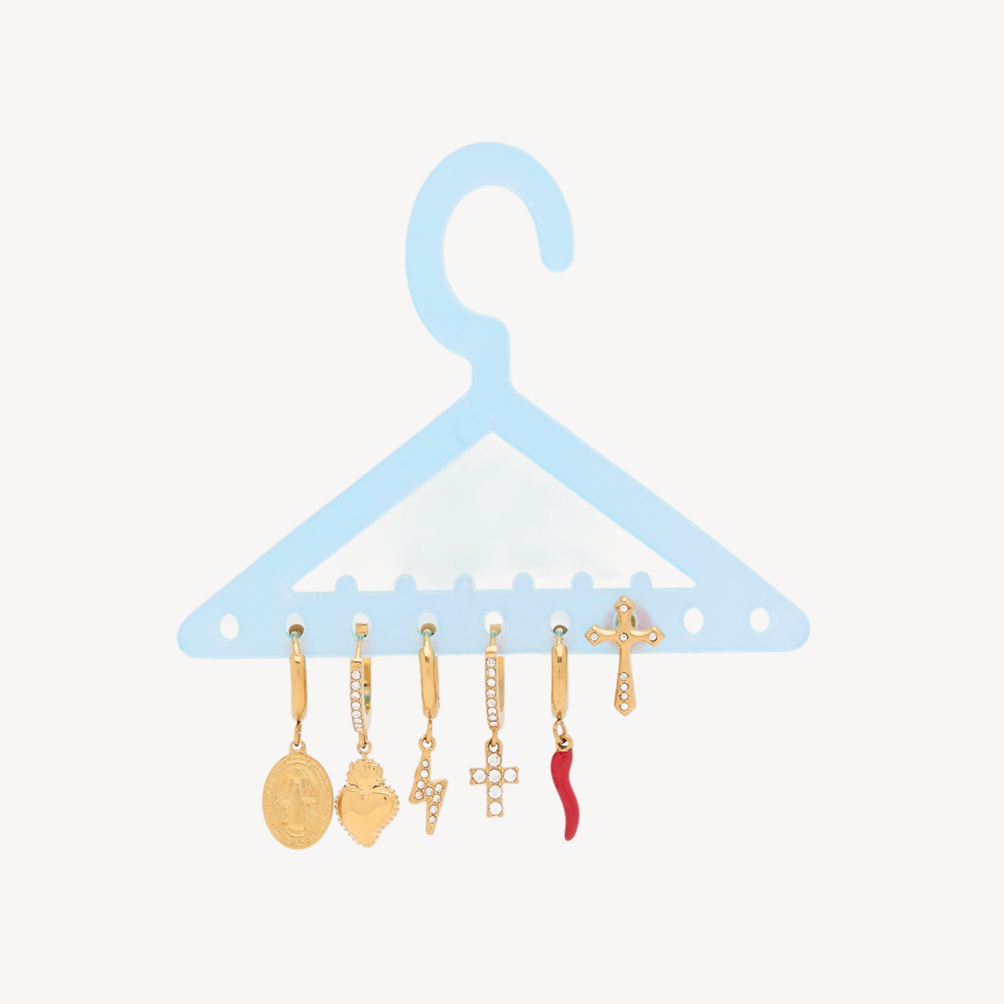 Earrings SET 6 Pieces Various Patterns