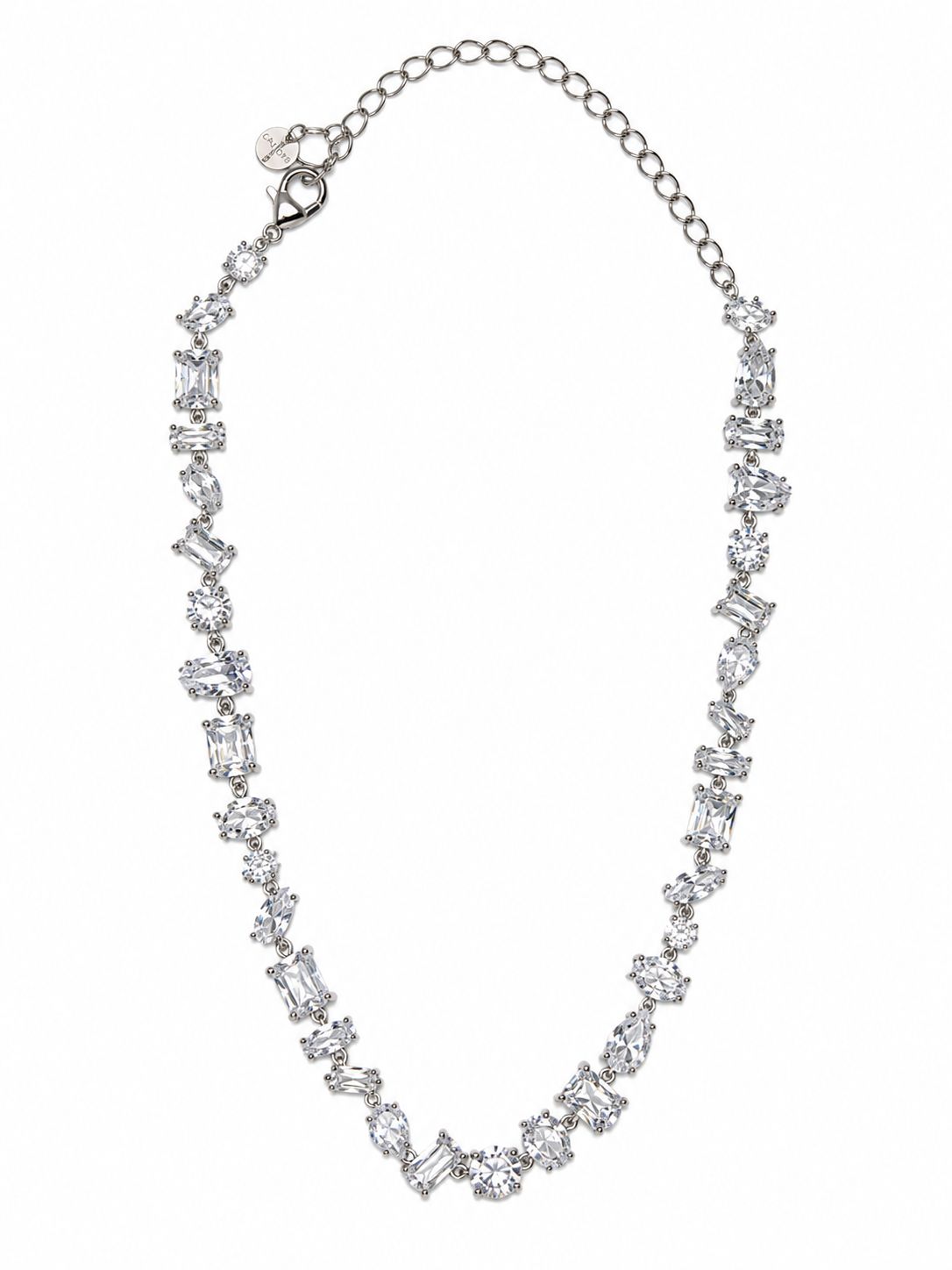 Collana PORTOFINO con Zirconi e Strass - ARGENTO