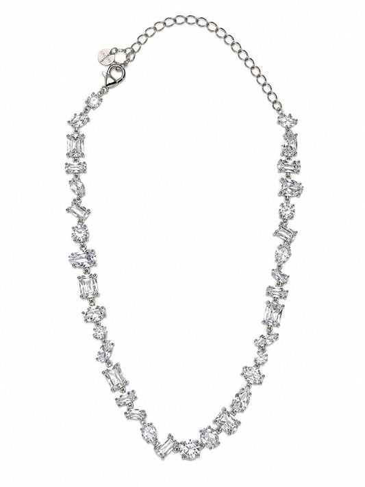 Collana PORTOFINO con Zirconi e Strass - ARGENTO
