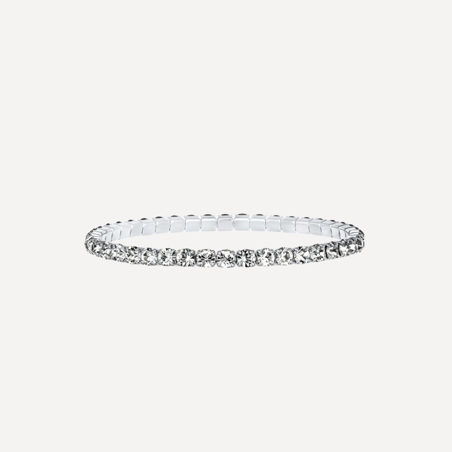 Bracciale CRISTALLI con Zirconi Splendenti - ARGENTO
