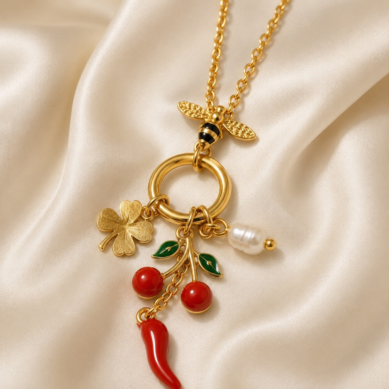 Collana PORTAFORTUNA - ORO