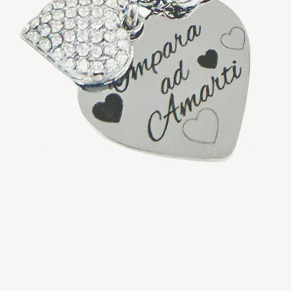 Bracciale AMORE INFINITO - Incisione LASER Personalizzata!