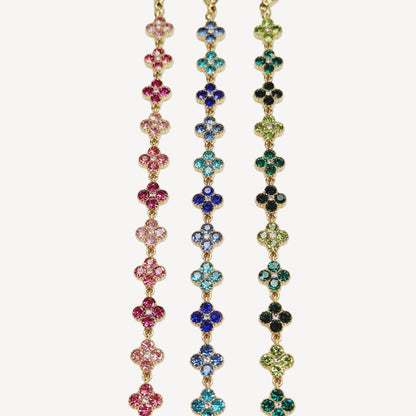Bracciale BRILLI-FORTUNA con Zirconi e Strass - MULTICOLOR