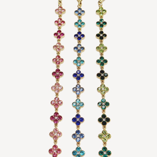Bracciale BRILLI-FORTUNA con Zirconi e Strass - MULTICOLOR