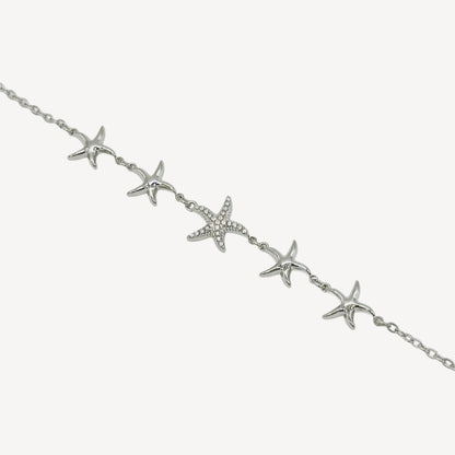 Bracciale STELLA con Stelle Marine e Zirconi Splendenti