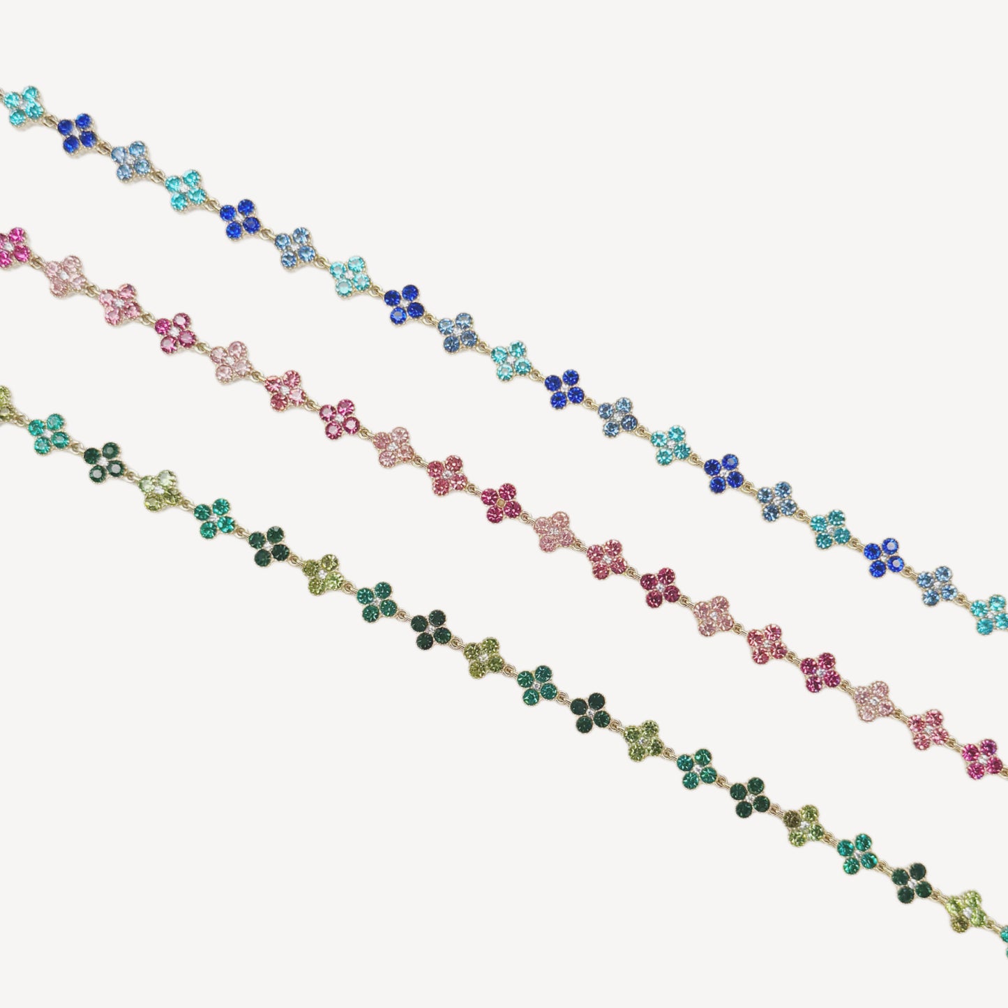 Collana BRILLI-FORTUNA con Zirconi Splendenti - MULTICOLOR