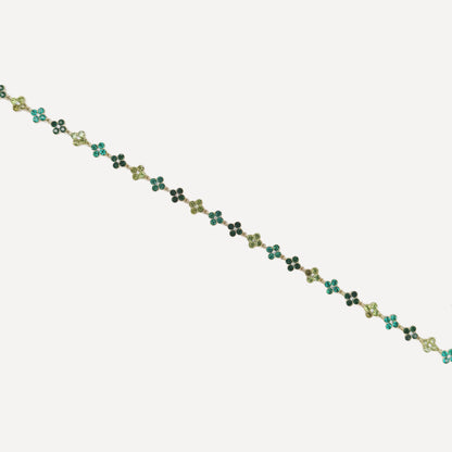 Collana BRILLI-FORTUNA con Zirconi Splendenti - MULTICOLOR