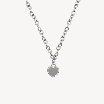 Collana CUORE-STRASS - Incisione LASER Personalizzata!