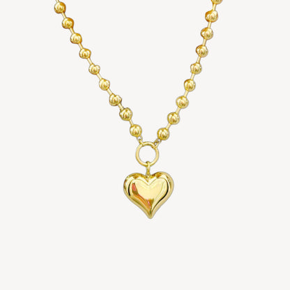 Collana CUORE con Cuore e Sfere