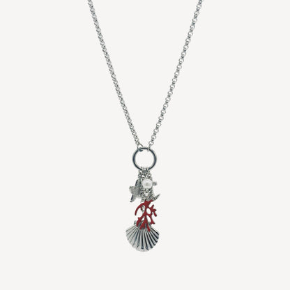 Collana OCEANO con Pendenti e Zirconi Splendenti