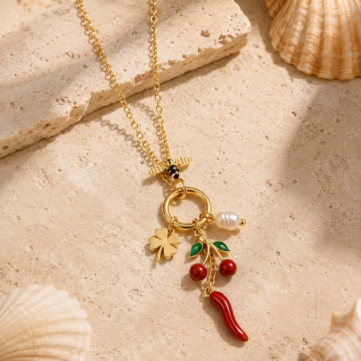 Collana PORTAFORTUNA - ORO