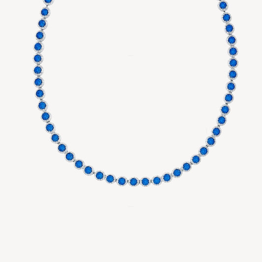 Collana ANGELI BLUE con Zirconi Splendenti