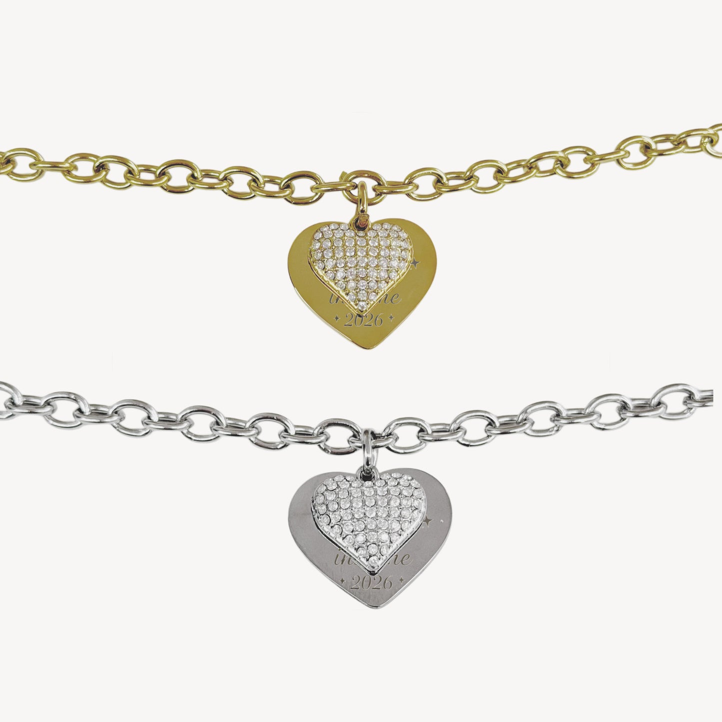 Bracciale FRASE “un’altro anno insieme 2026”