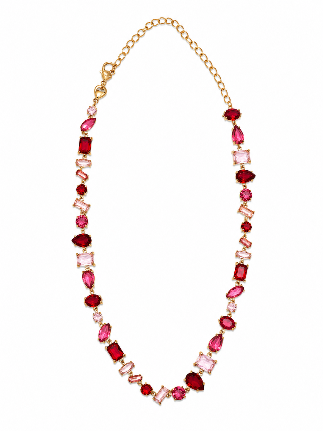 Collana PORTOFINO con Zirconi e Strass - ROSA